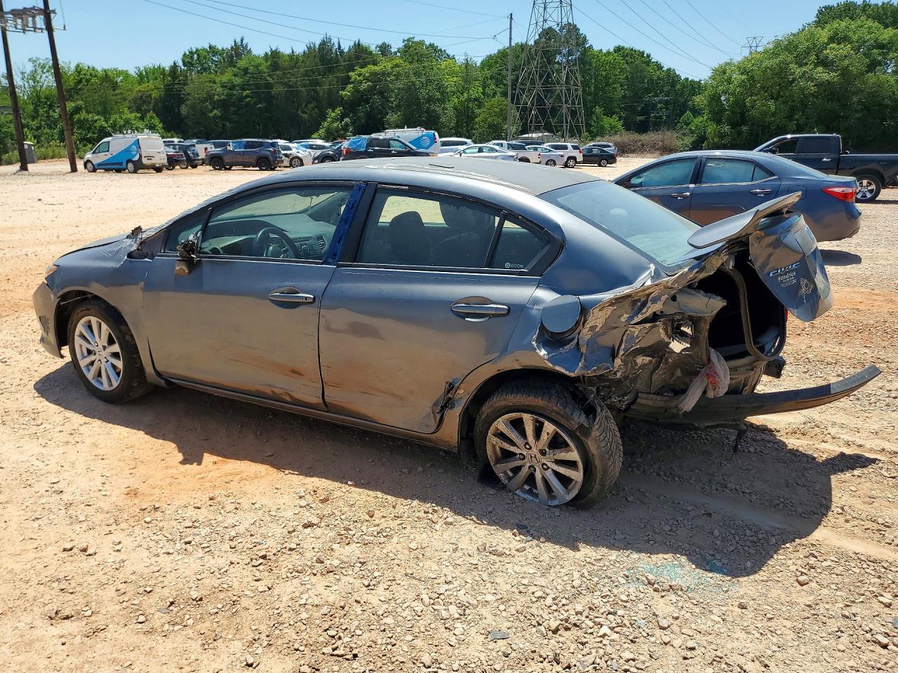 2012 Honda Civic Ex - Фото 2