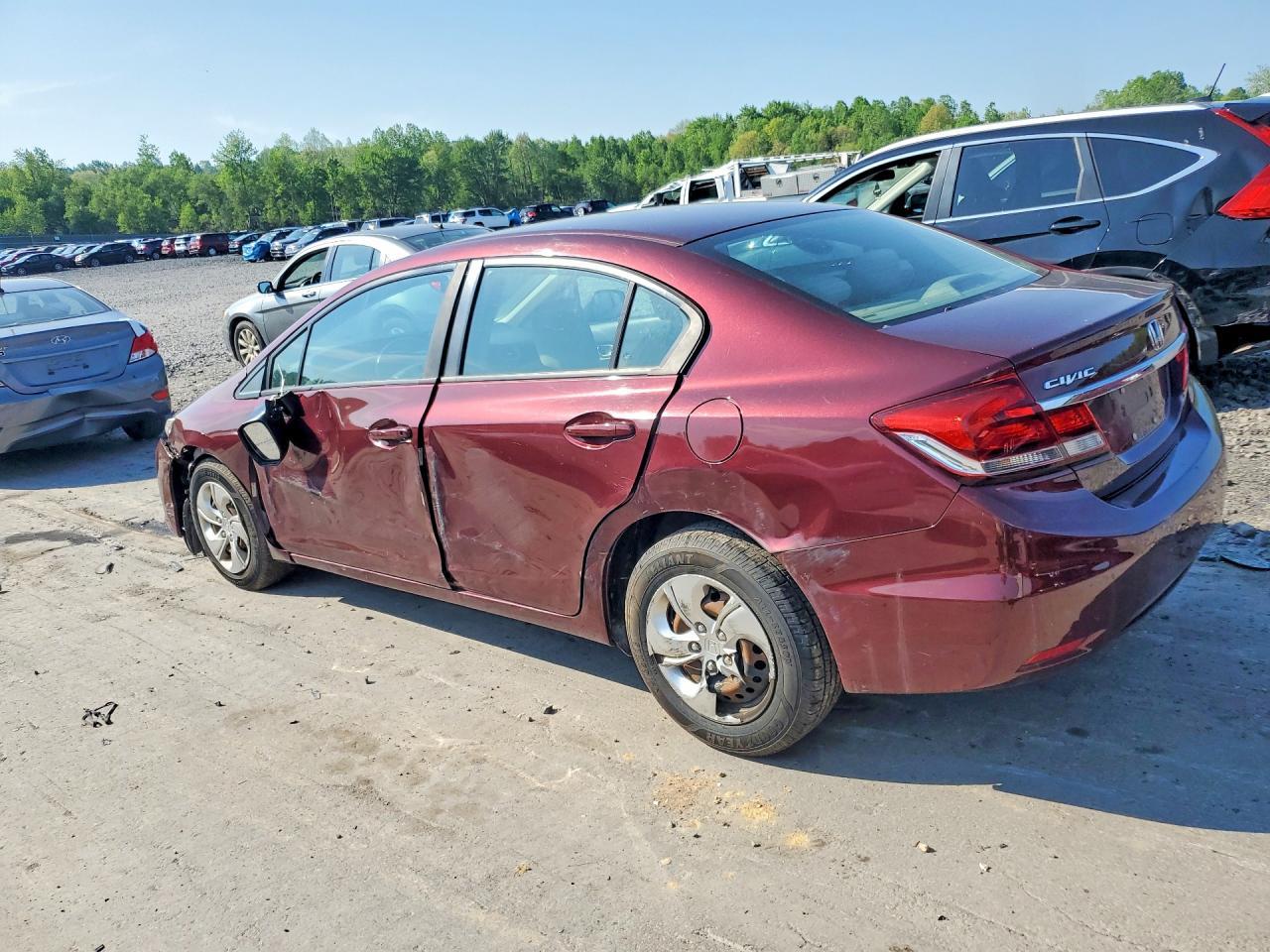 2013 Honda Civic Lx - Фото 2