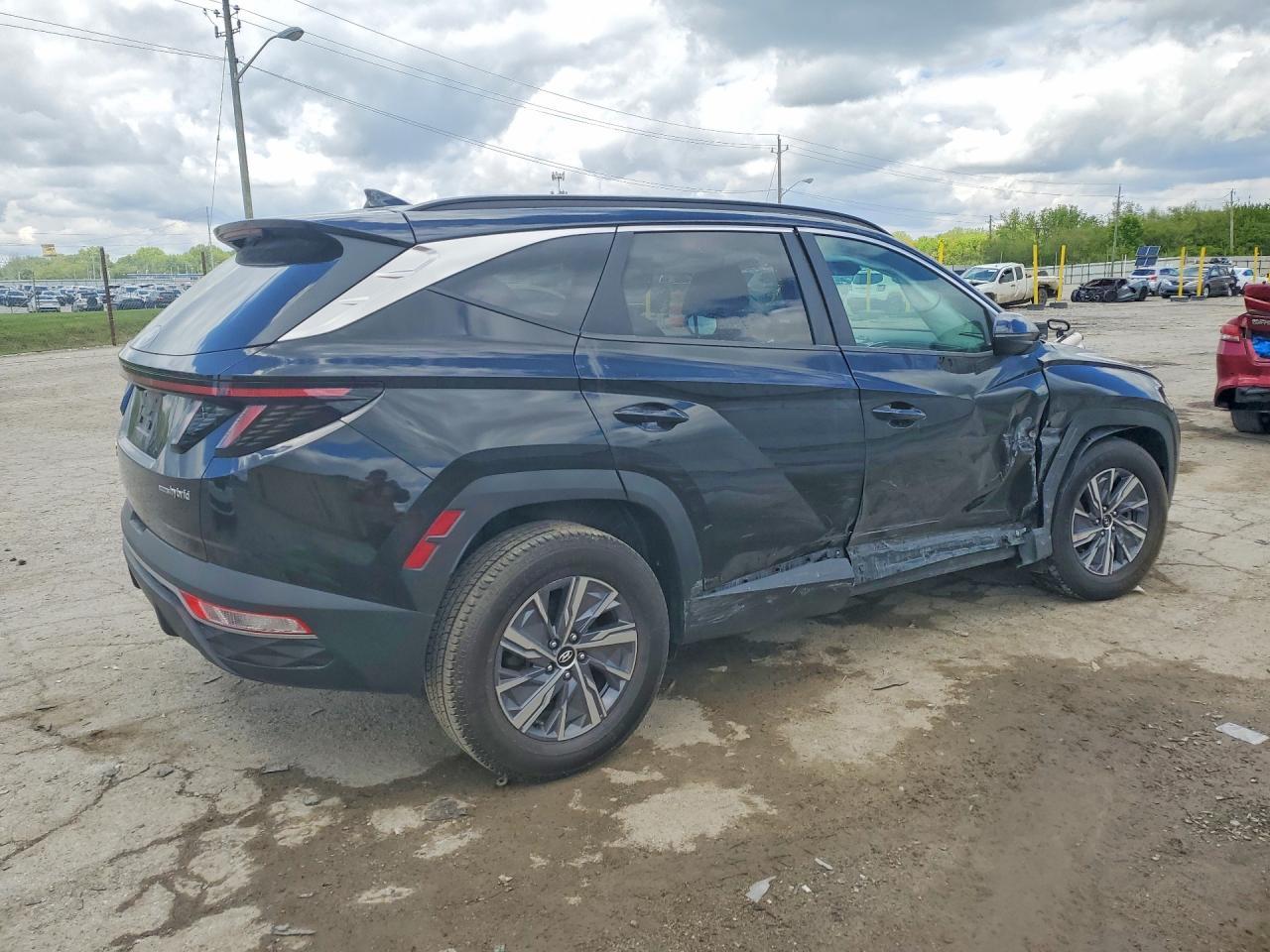 2022 Hyundai Tucson Blue - Image 3