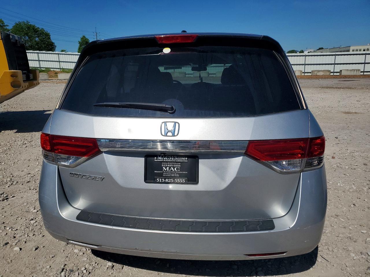 2014 Honda Odyssey Exl - Image 6
