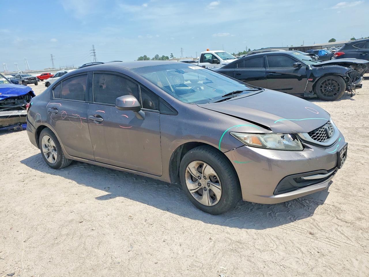 2013 Honda Civic Lx - Фото 4