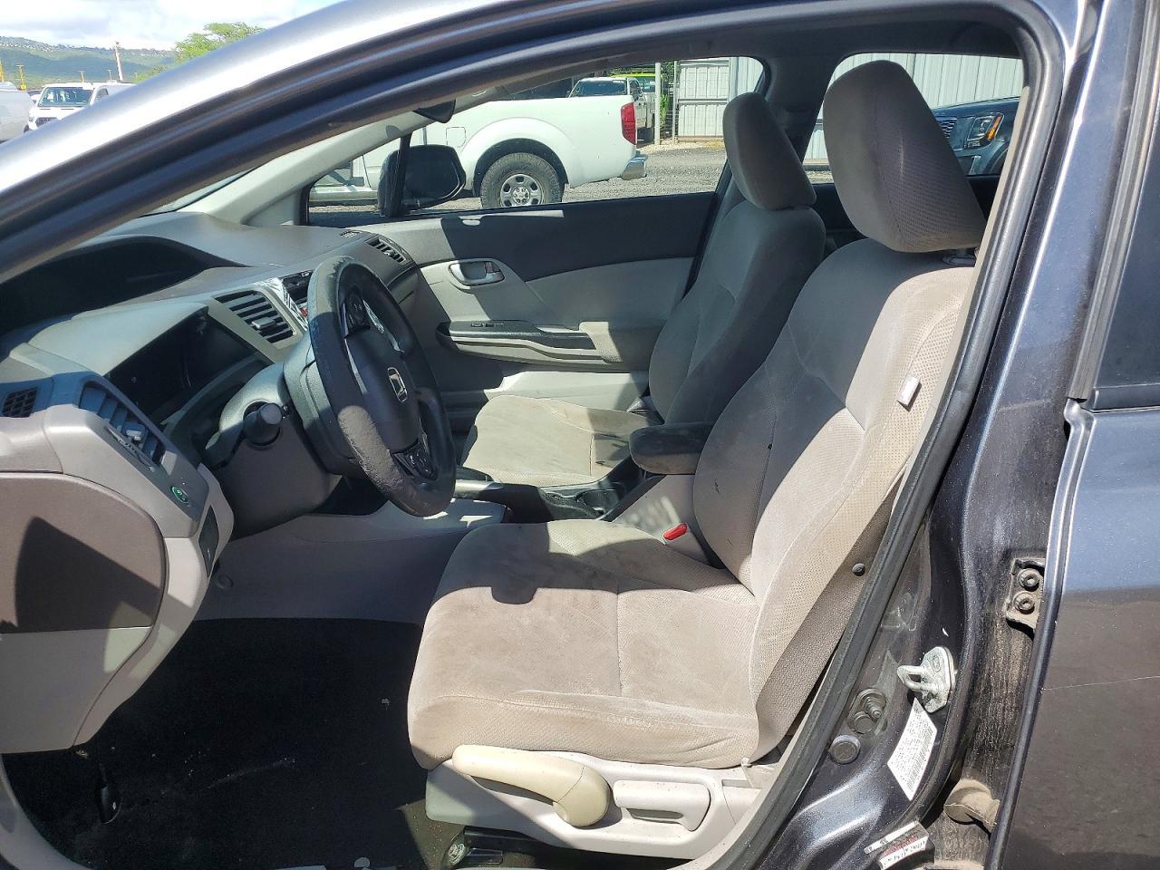 2012 Honda Civic Lx - Фото 7