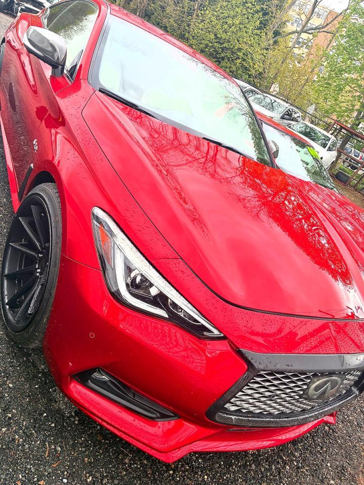 2017 Infiniti Q60 Red Sport 400
