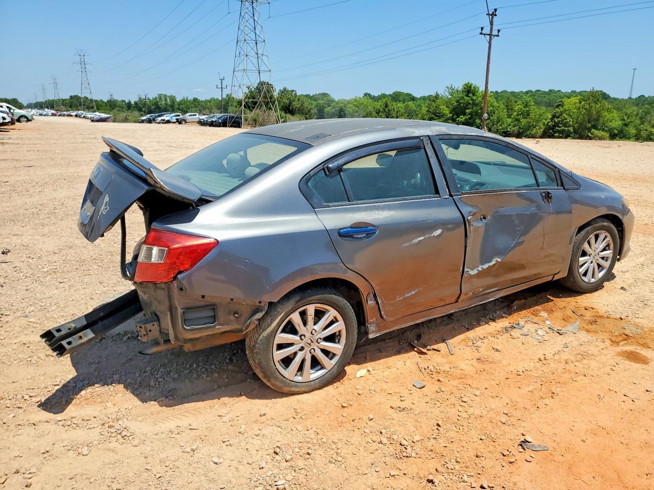 2012 Honda Civic Ex - Фото 3