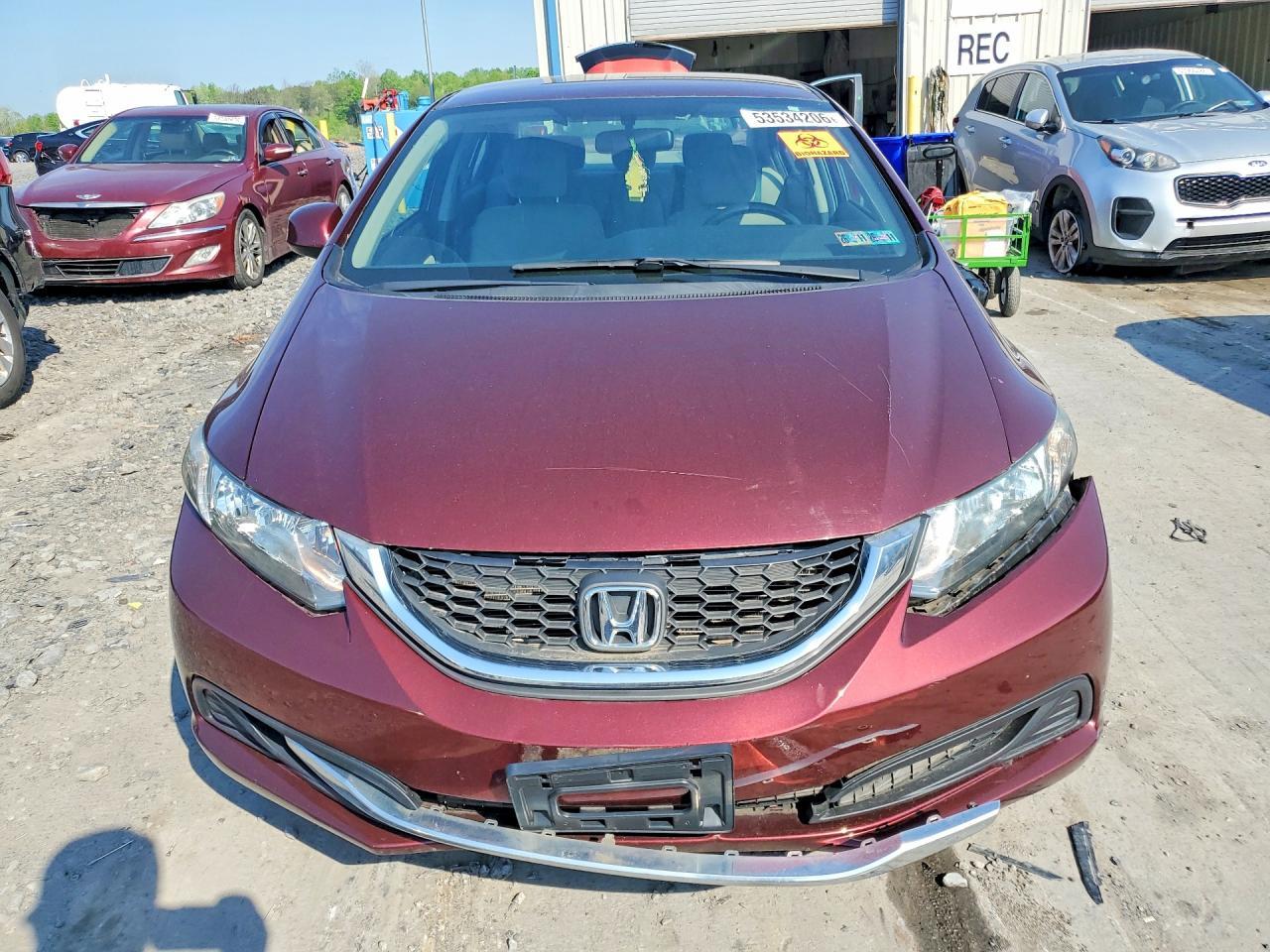 2013 Honda Civic Lx - Фото 5