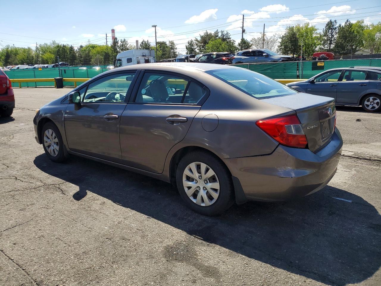 2012 Honda Civic Lx - Фото 2