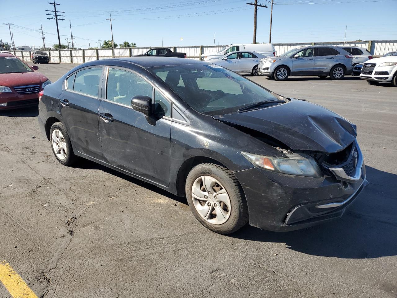 2014 Honda Civic Lx - Фото 4