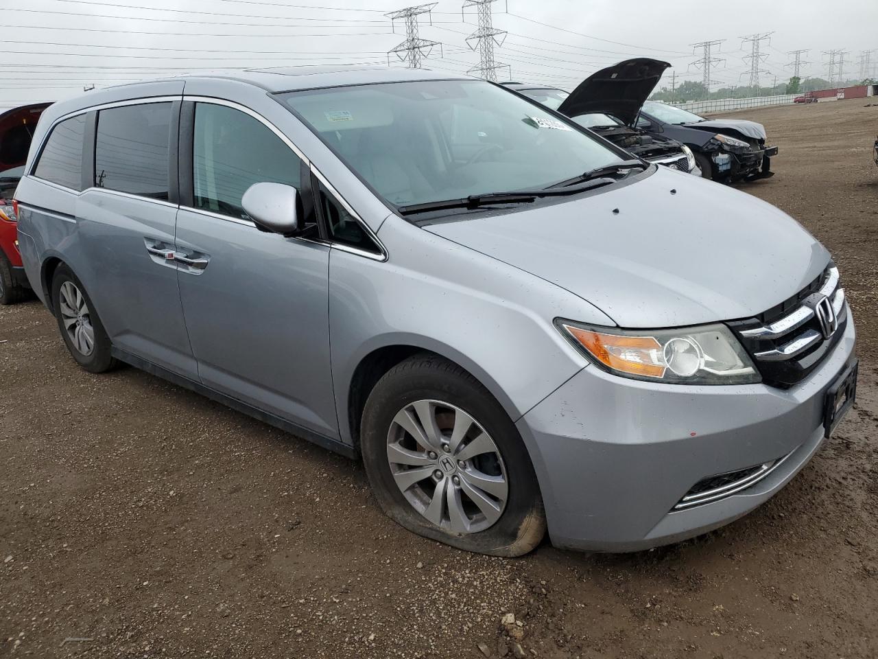 2016 Honda Odyssey Exl - Фото 4
