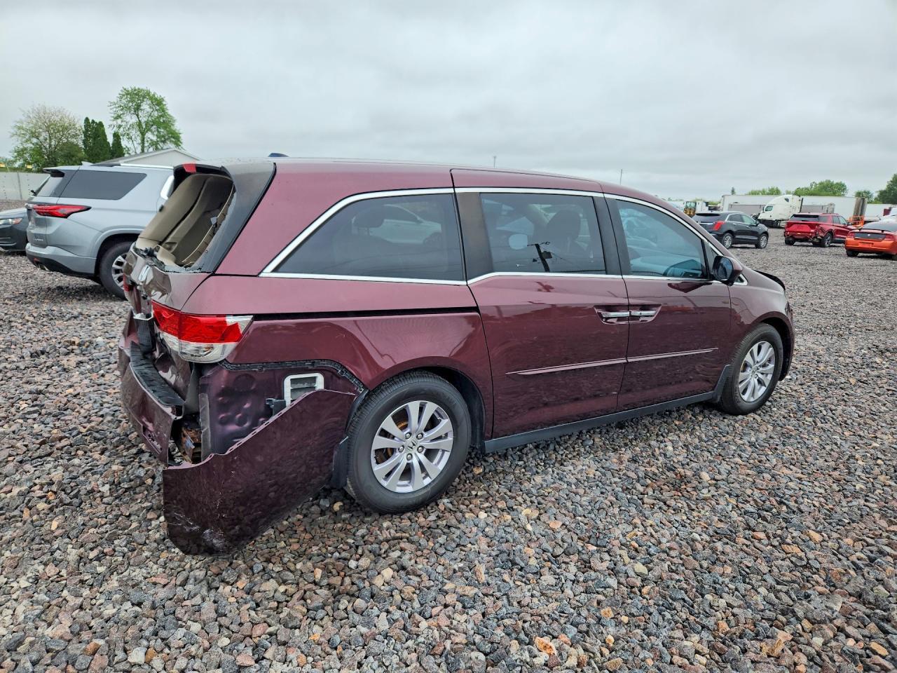 2015 Honda Odyssey Exl - Фото 3