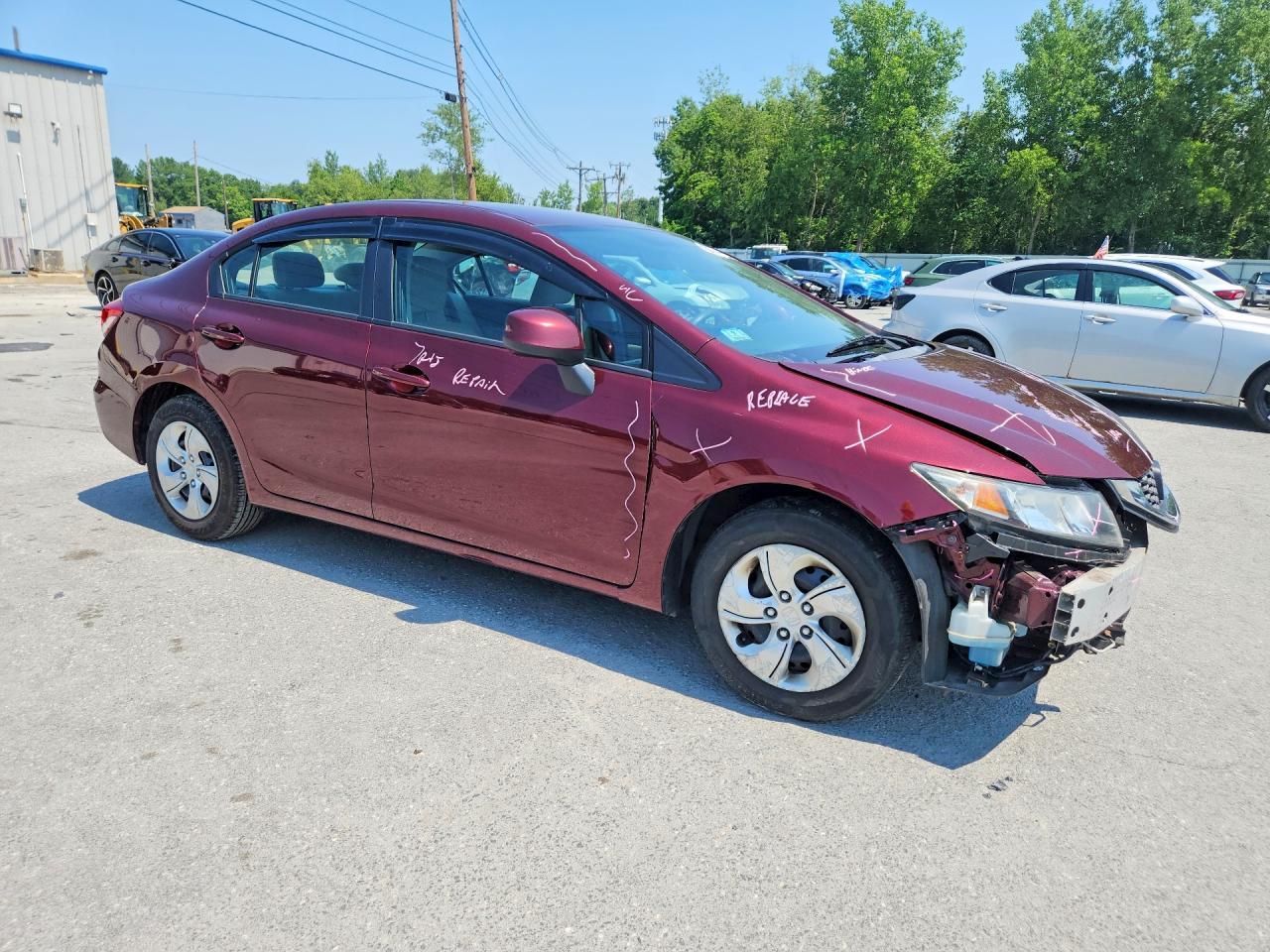 2013 Honda Civic Lx - Фото 4
