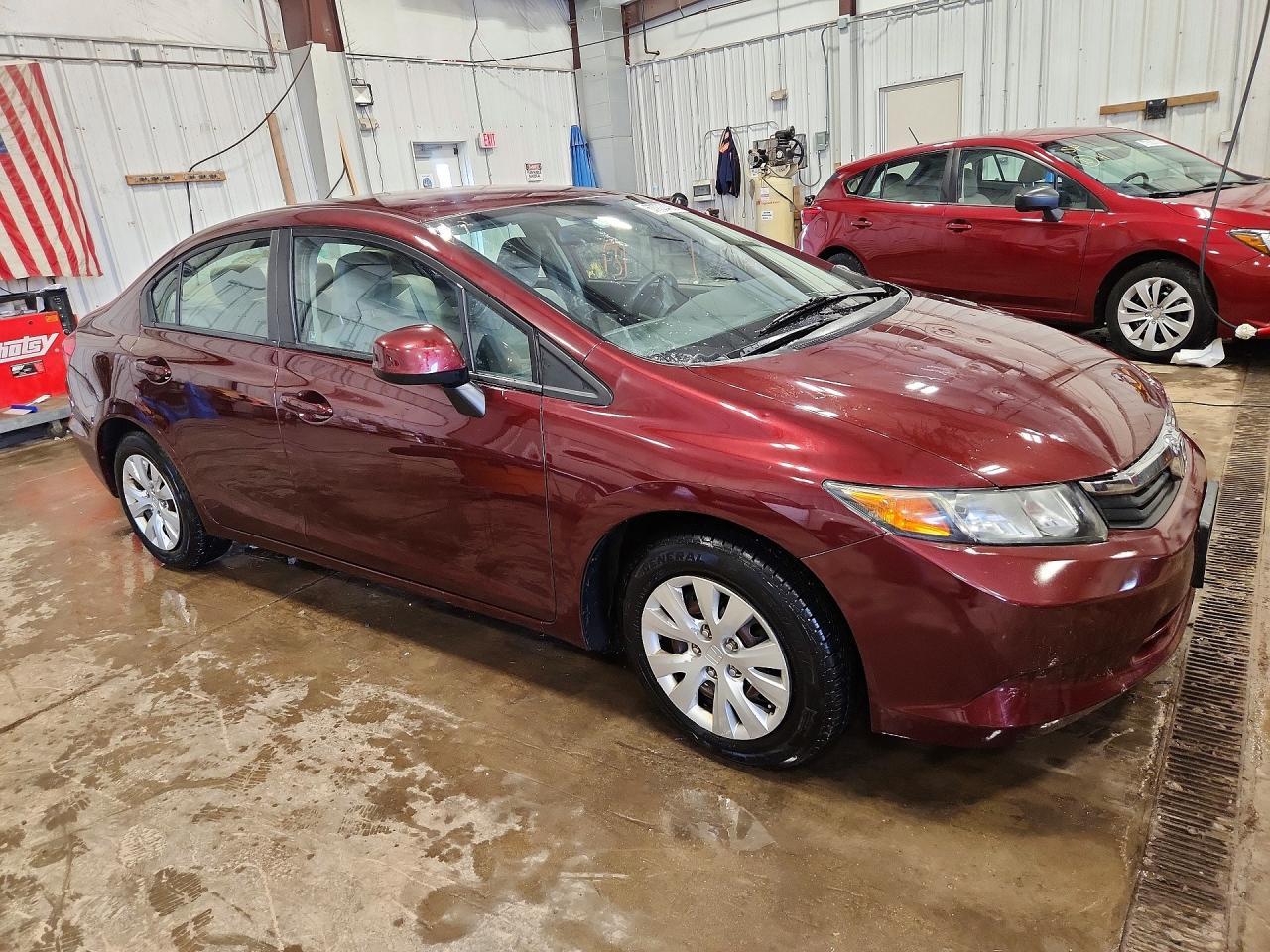 2012 Honda Civic Lx - Фото 4