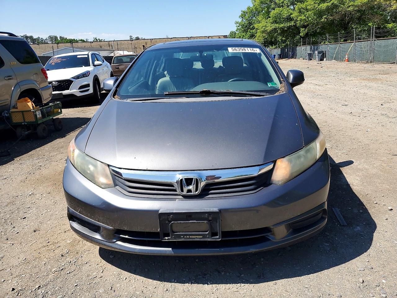 2012 Honda Civic Exl - Фото 5