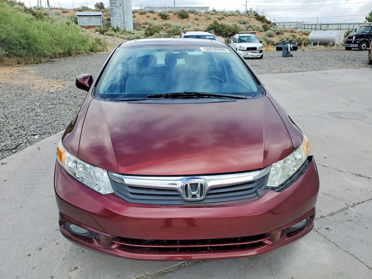 2012 Honda Civic Exl - Фото 5
