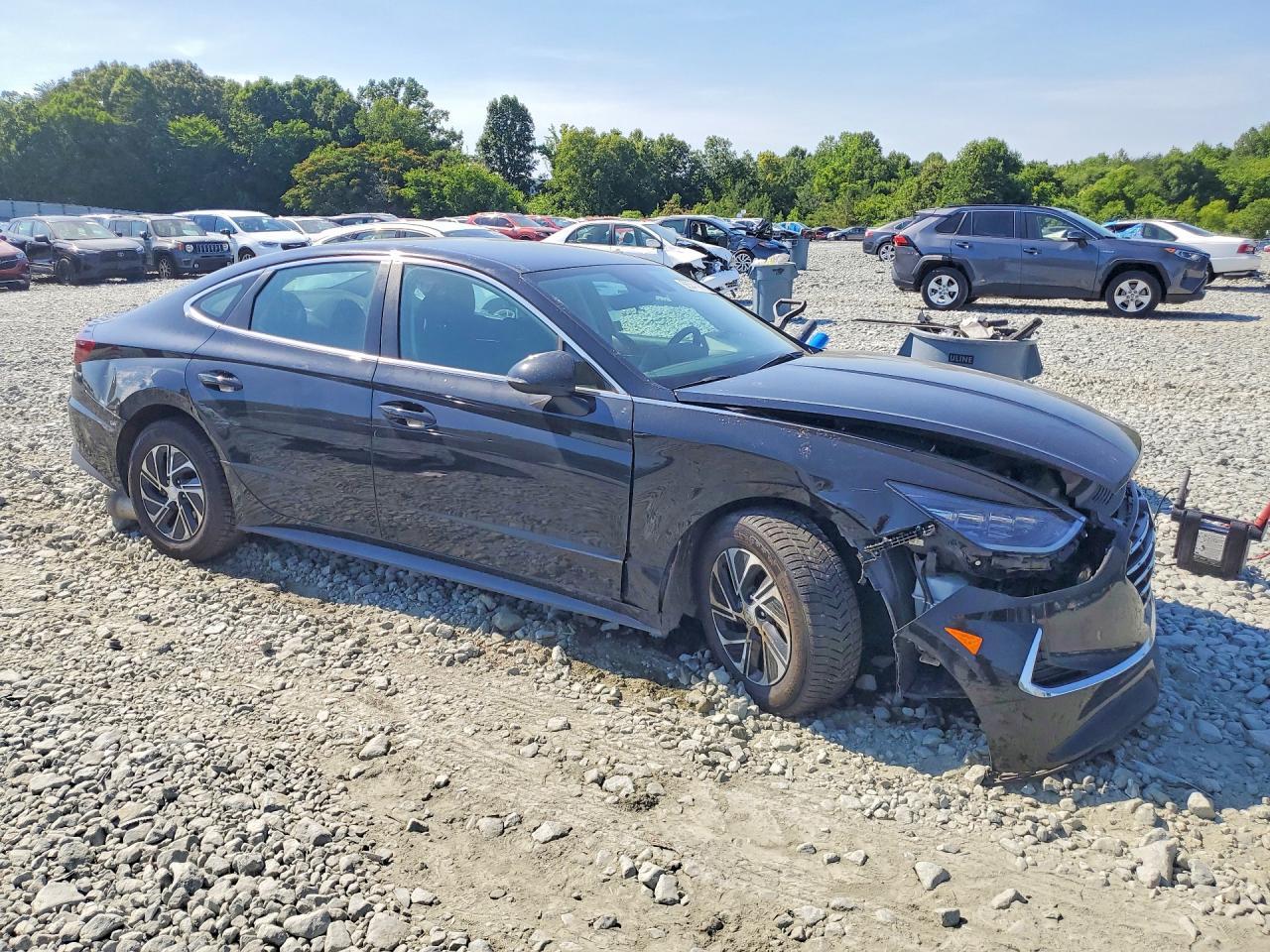 2023 Hyundai Sonata Hybrid Blue - Фото 4