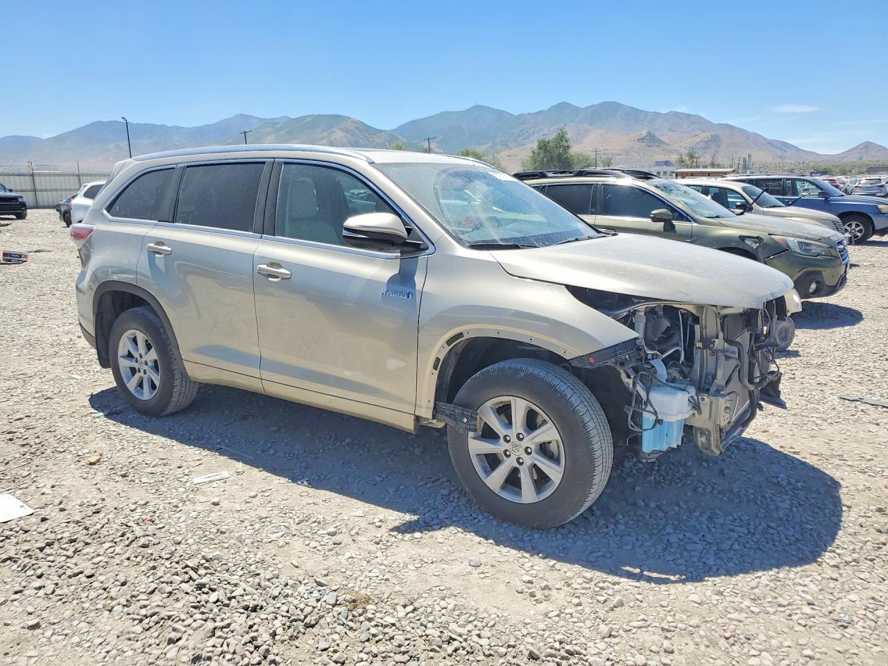 2015 Toyota Highlander Hybrid Limited Platinum - Фото 4