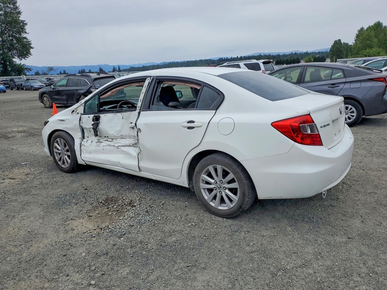 2012 Honda Civic Ex - Фото 2