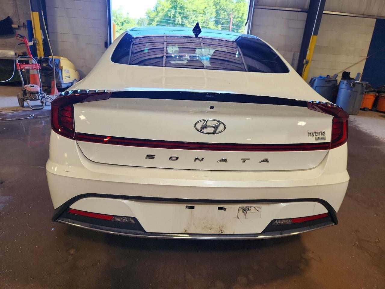 2021 Hyundai Sonata Hybrid Blue - Фото 6