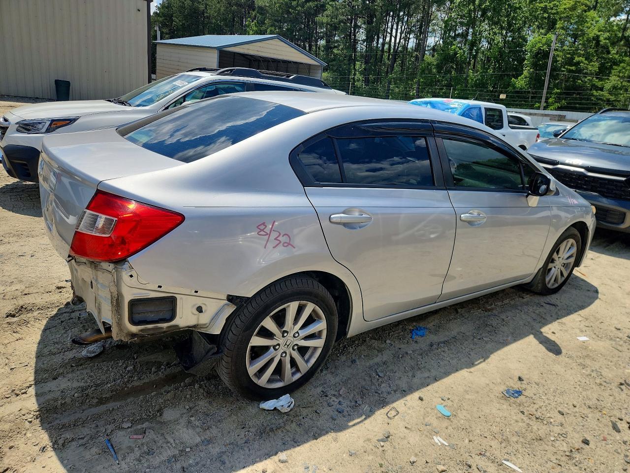 2012 Honda Civic Ex - Фото 3