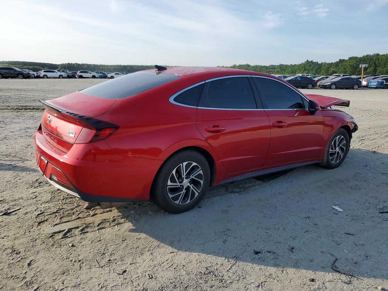 2021 Hyundai Sonata Hybrid Blue - Фото 3