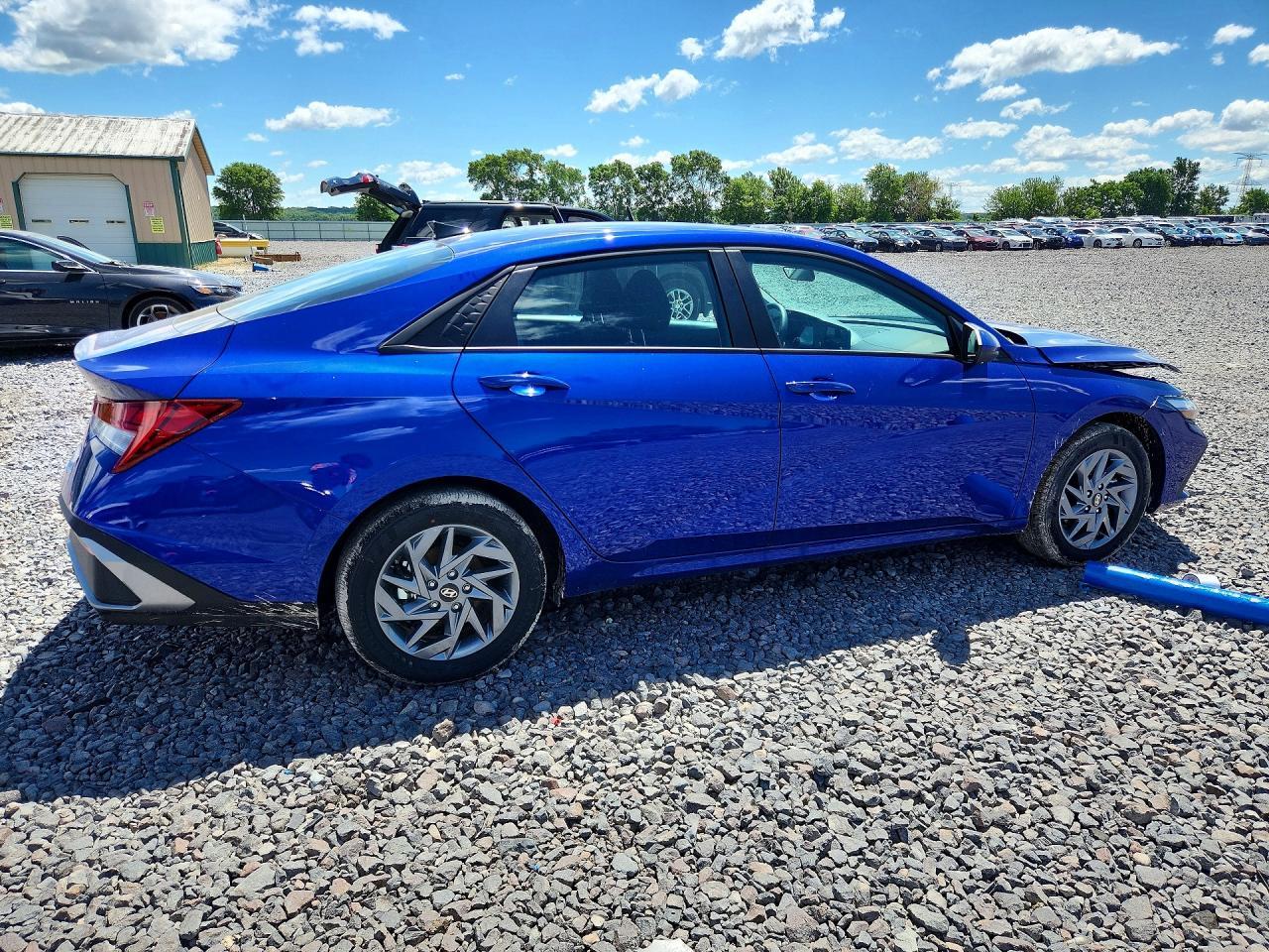 2026 Hyundai Elantra Hybrid Blue - Фото 3