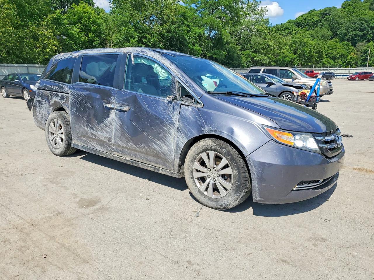 2014 Honda Odyssey Exl - Фото 4