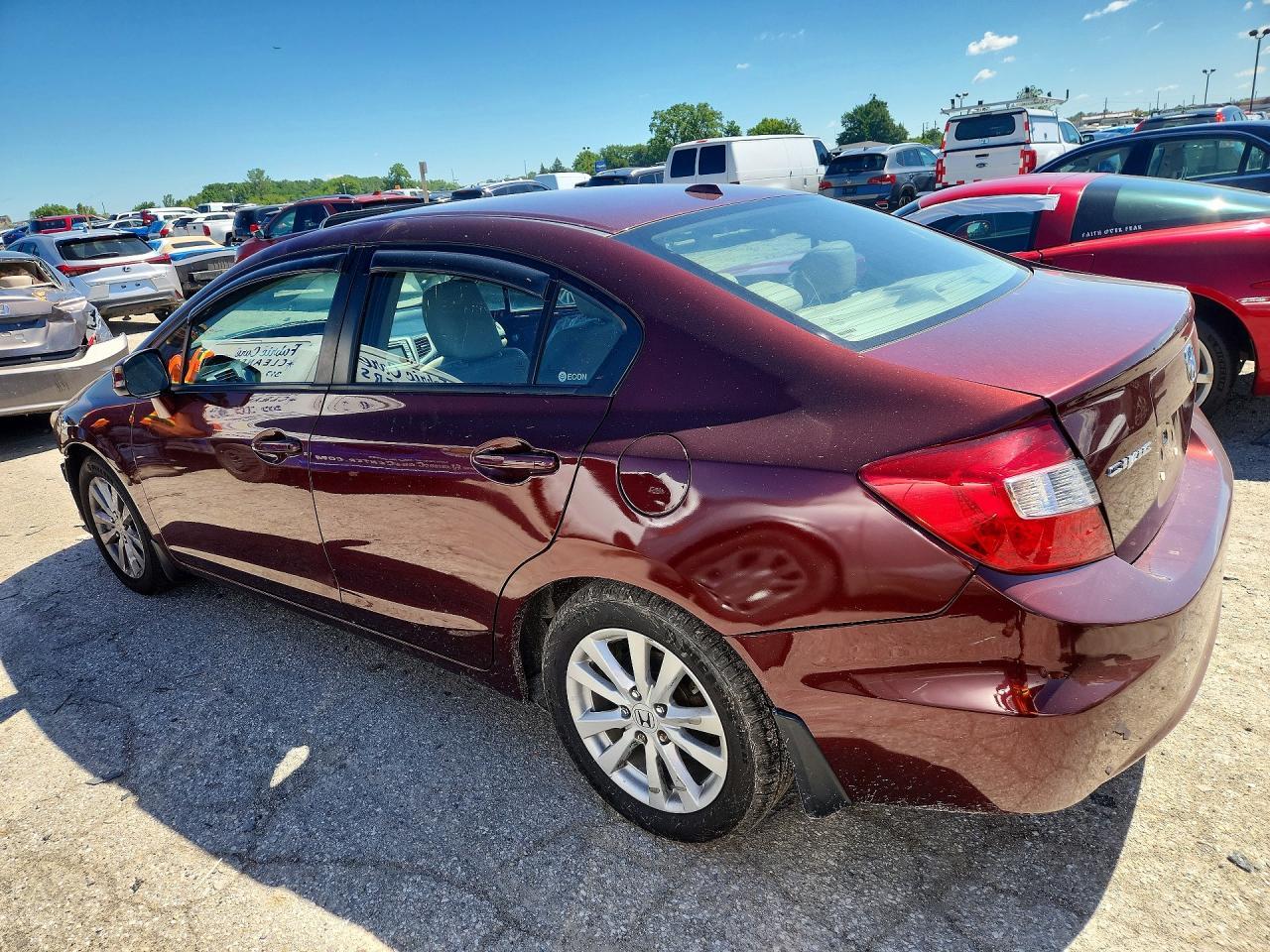 2012 Honda Civic Exl - Фото 2