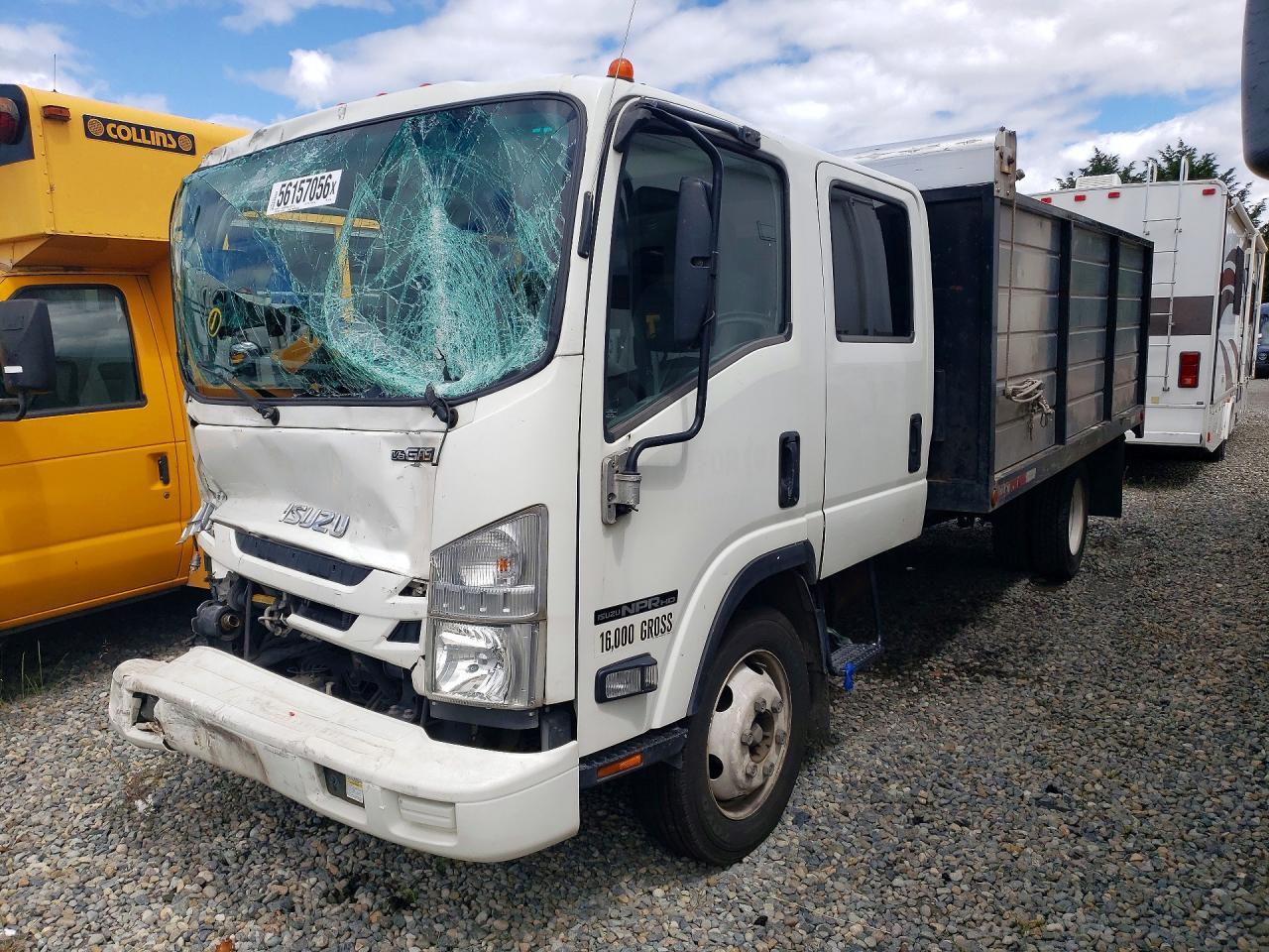 2017 Isuzu Npr Hd Dump Truck