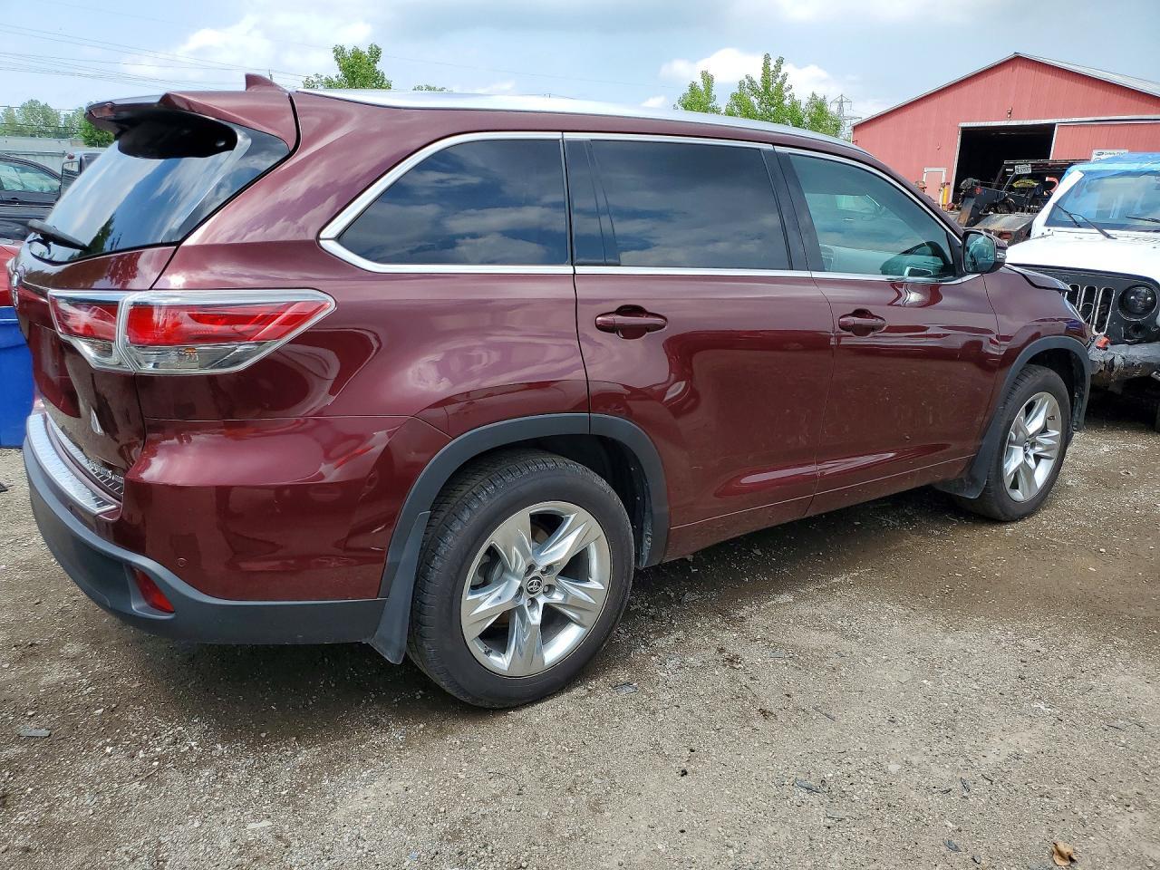 2016 Toyota Highlander Limited - Фото 3