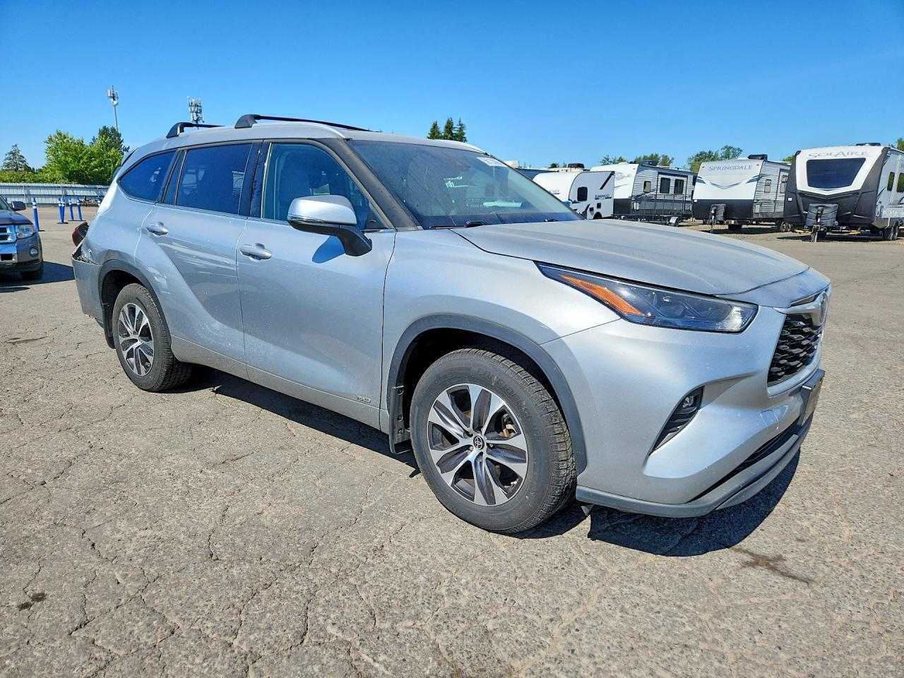 2022 Toyota Highlander Hybrid Xle - Фото 4
