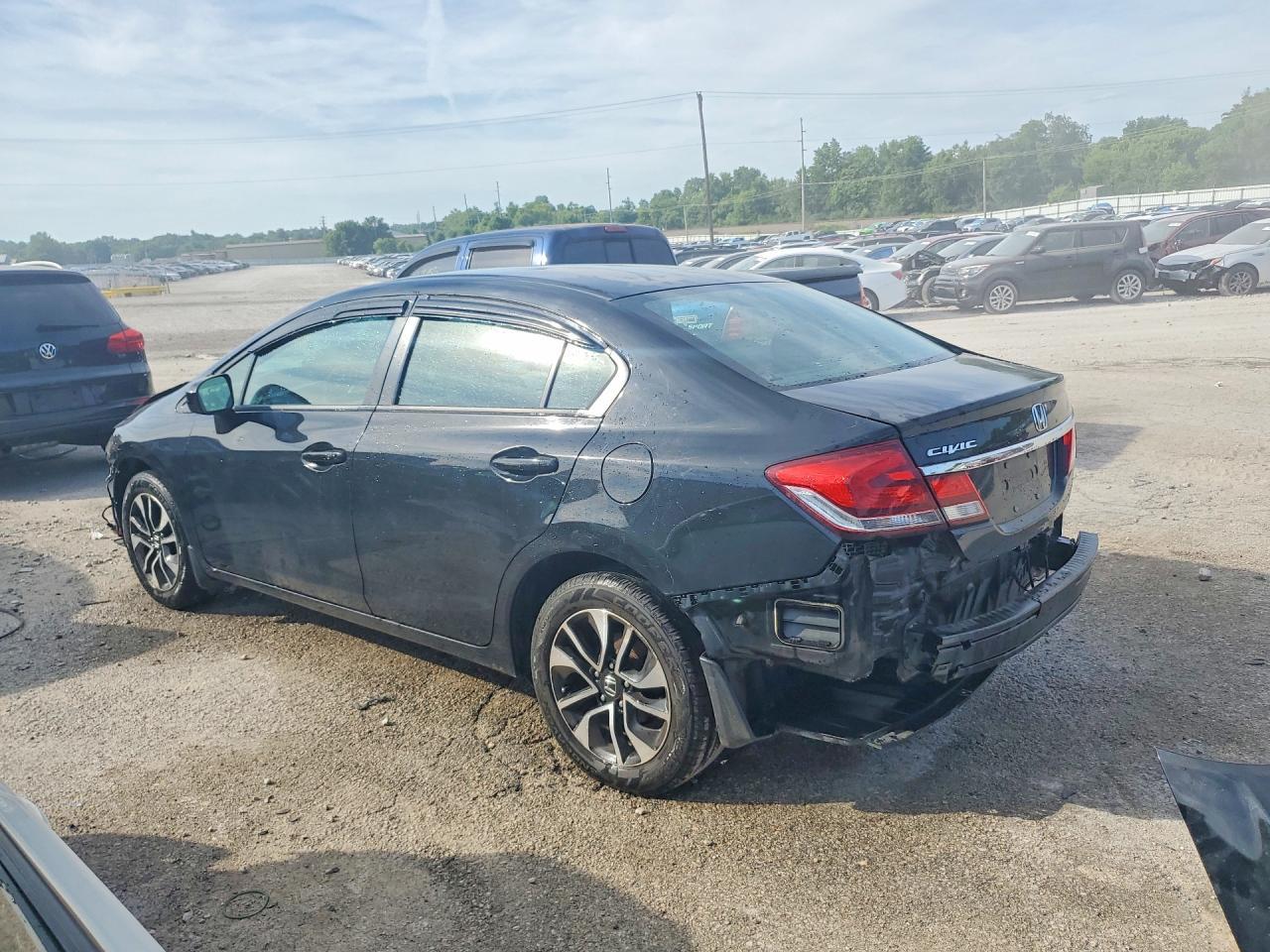 2015 Honda Civic Ex - Фото 2