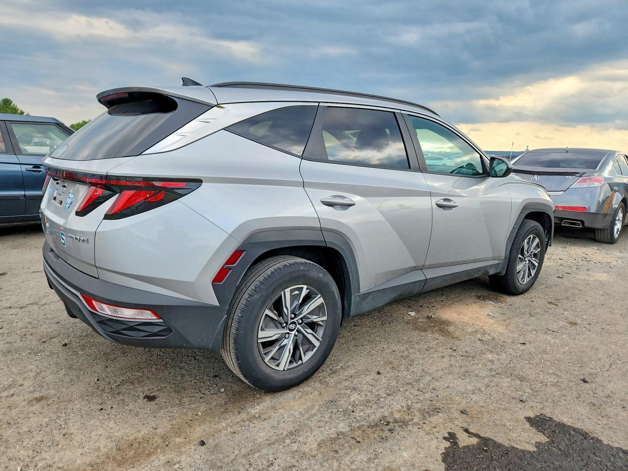 2024 Hyundai Tucson Blue - Фото 3