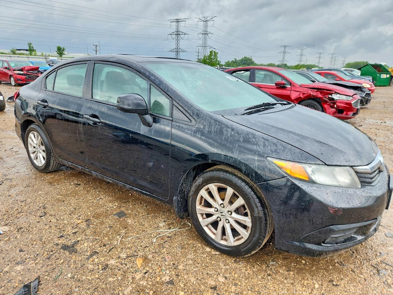 2012 Honda Civic Ex - Фото 4