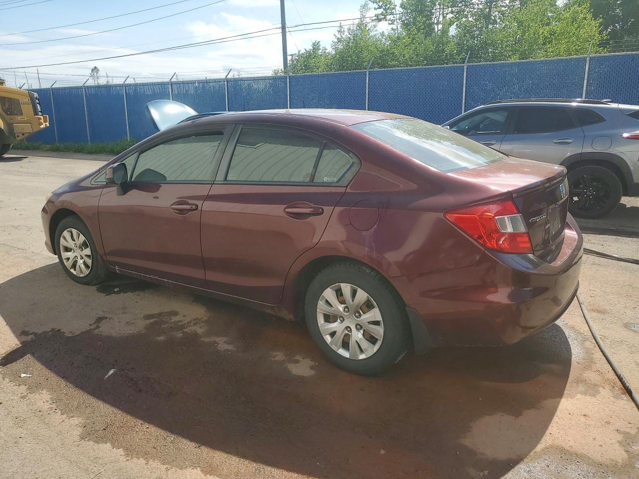 2012 Honda Civic Lx - Фото 2