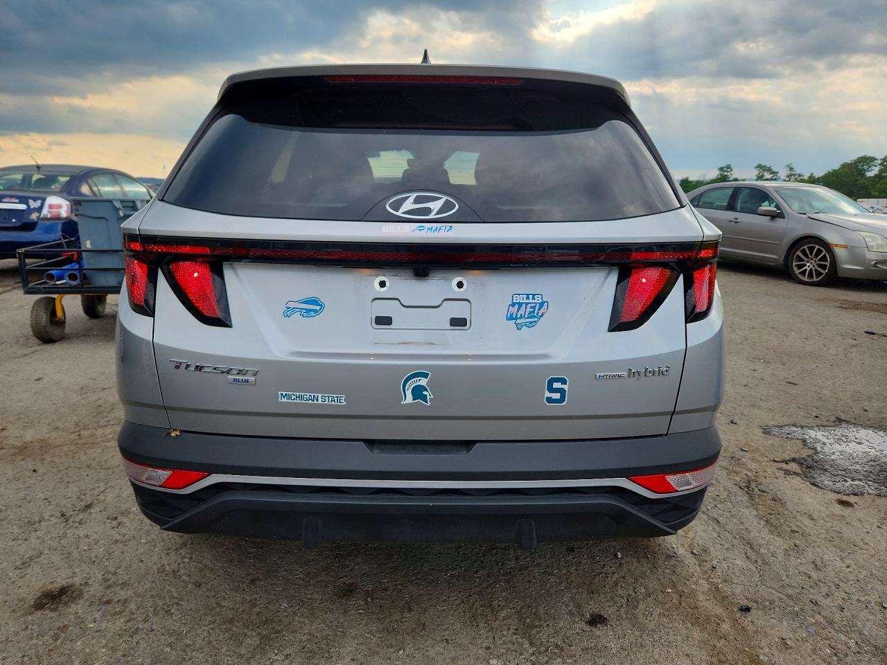 2024 Hyundai Tucson Blue - Фото 6