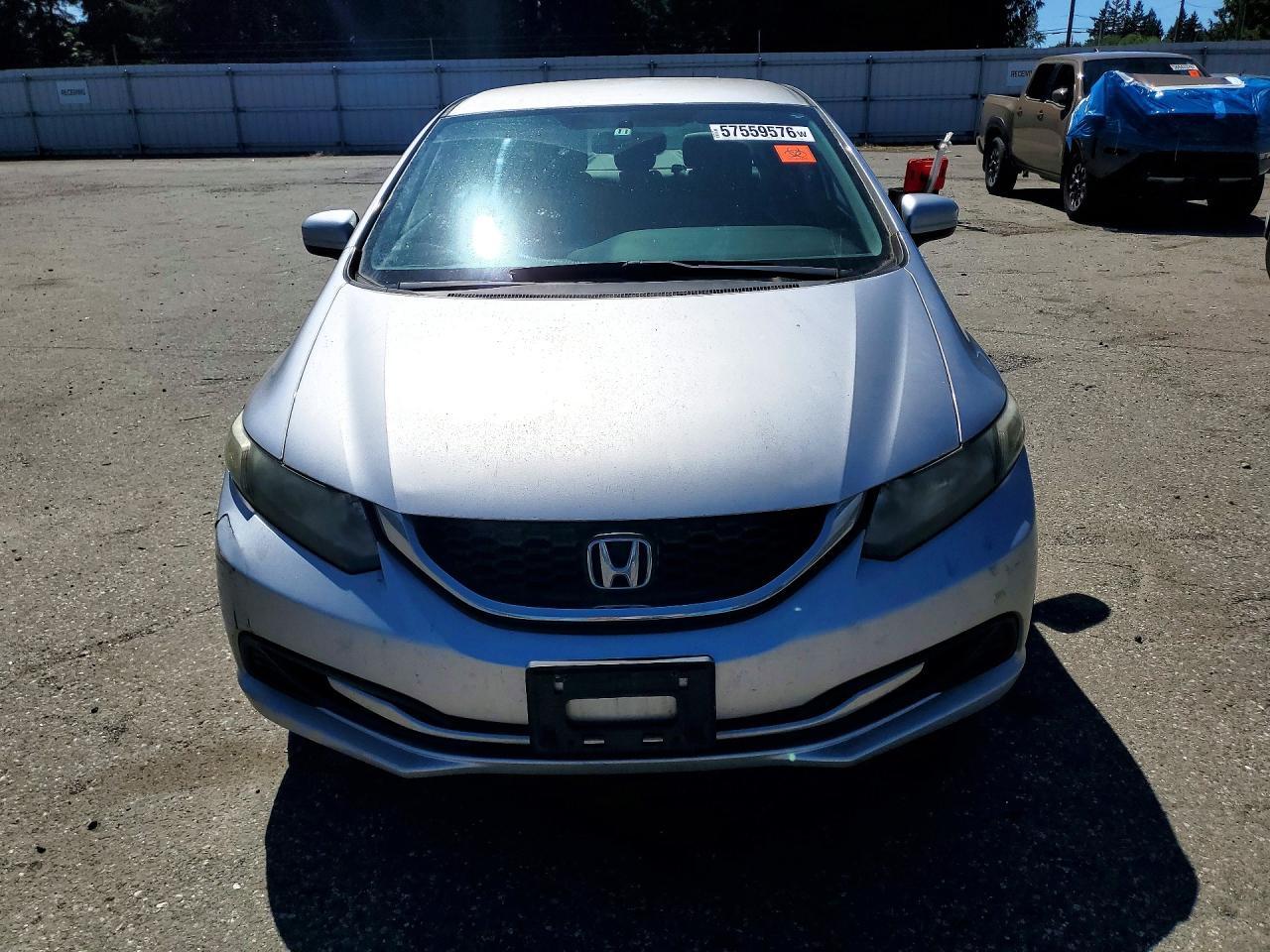 2014 Honda Civic Lx - Фото 5
