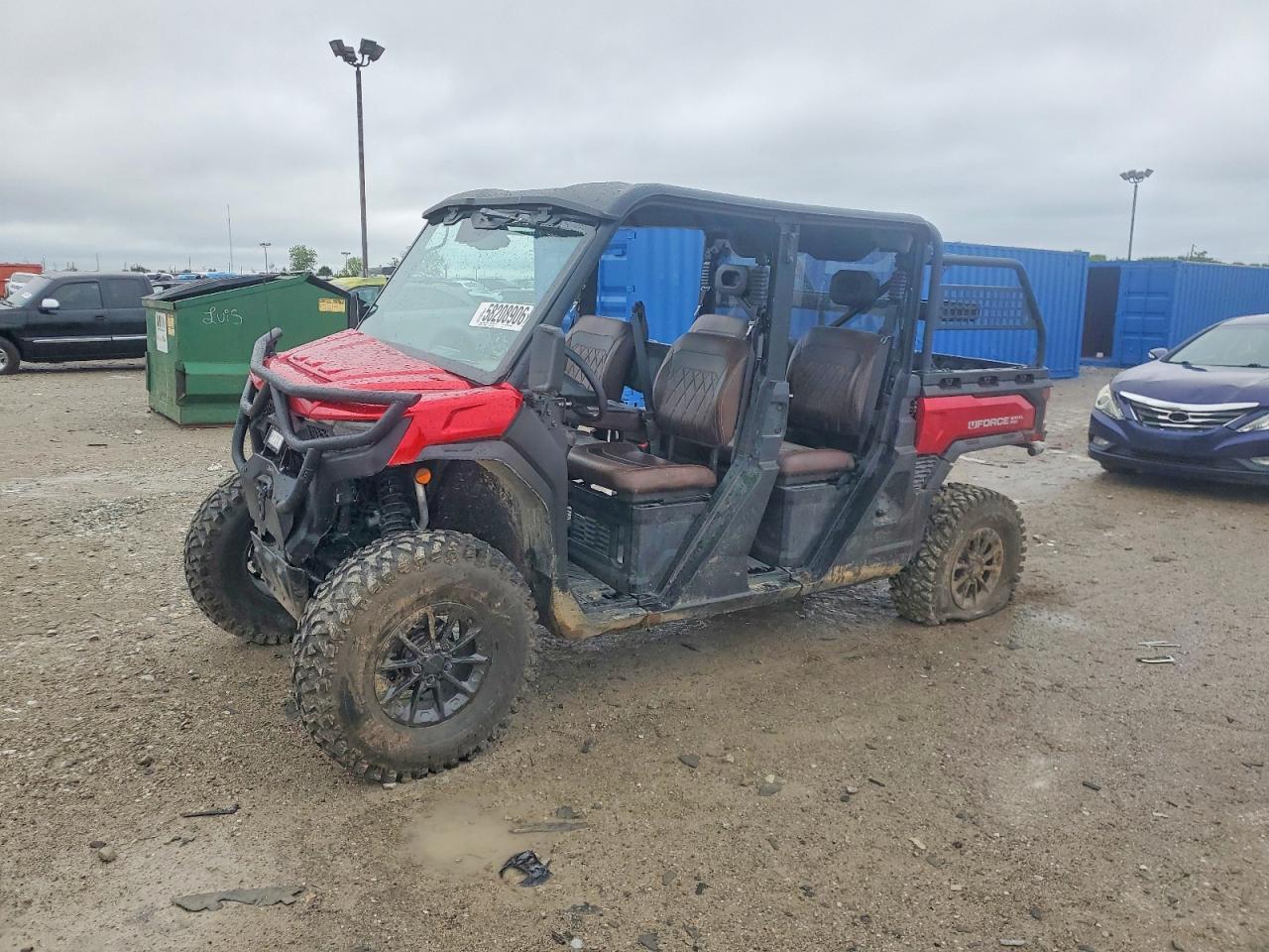 2025 Cfmoto Uforce Utility Vehicle - Фото 2