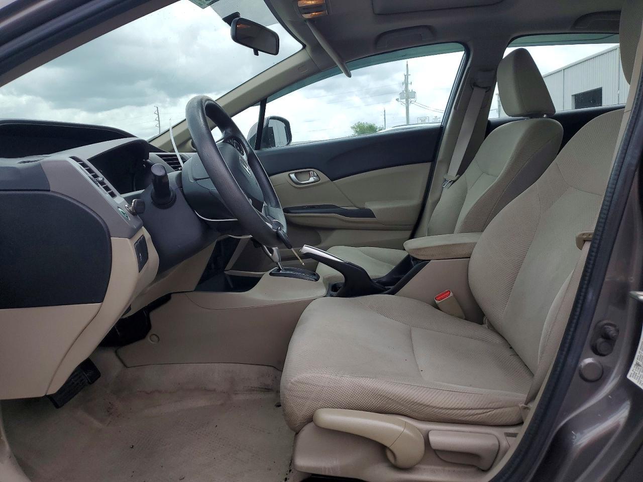 2012 Honda Civic Ex - Фото 7