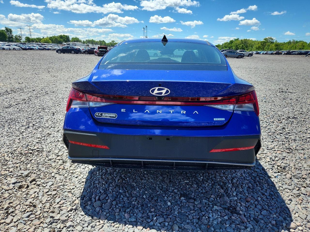 2026 Hyundai Elantra Hybrid Blue - Фото 6