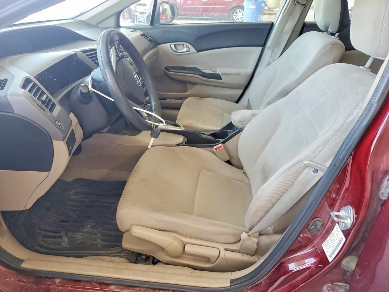 2012 Honda Civic Lx - Фото 7