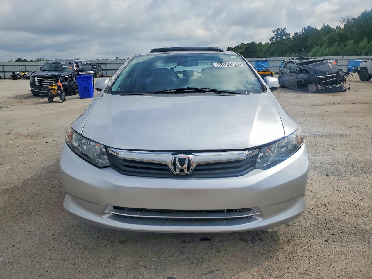 2012 Honda Civic Ex - Фото 5