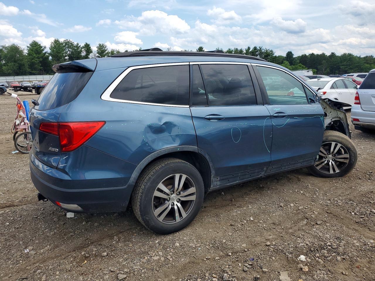 2017 Honda Pilot Exl - Фото 3