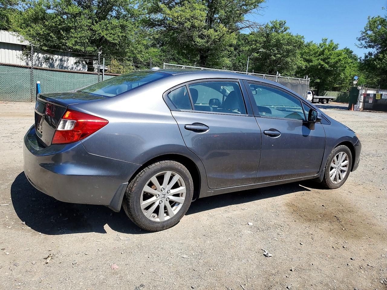 2012 Honda Civic Exl - Фото 3
