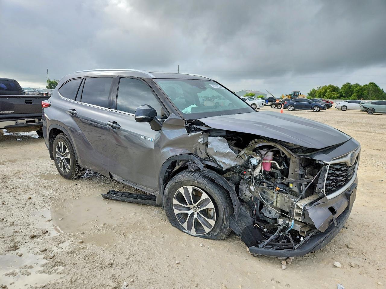 2021 Toyota Highlander Hybrid Xle - Фото 4