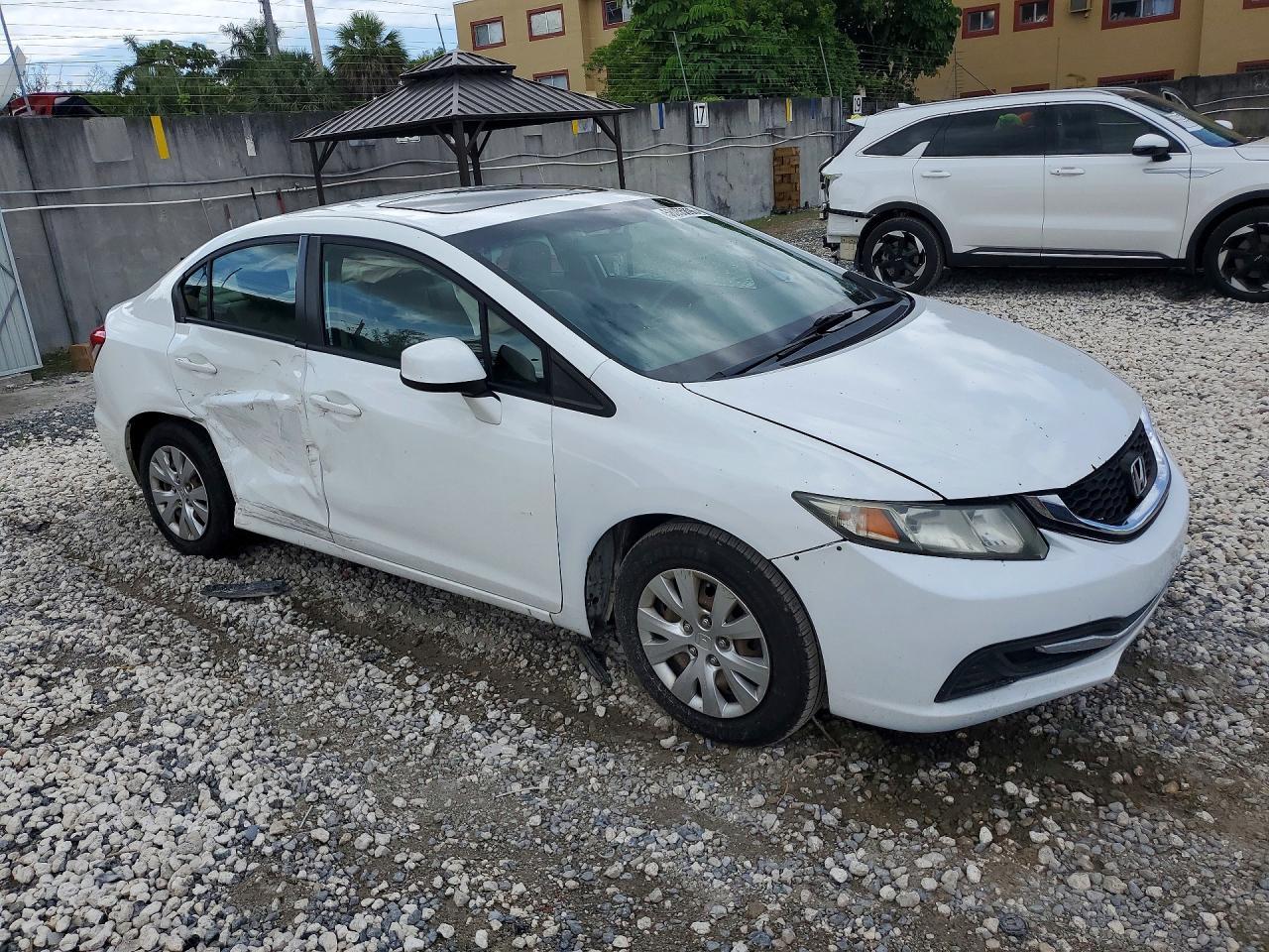2013 Honda Civic Ex - Фото 4