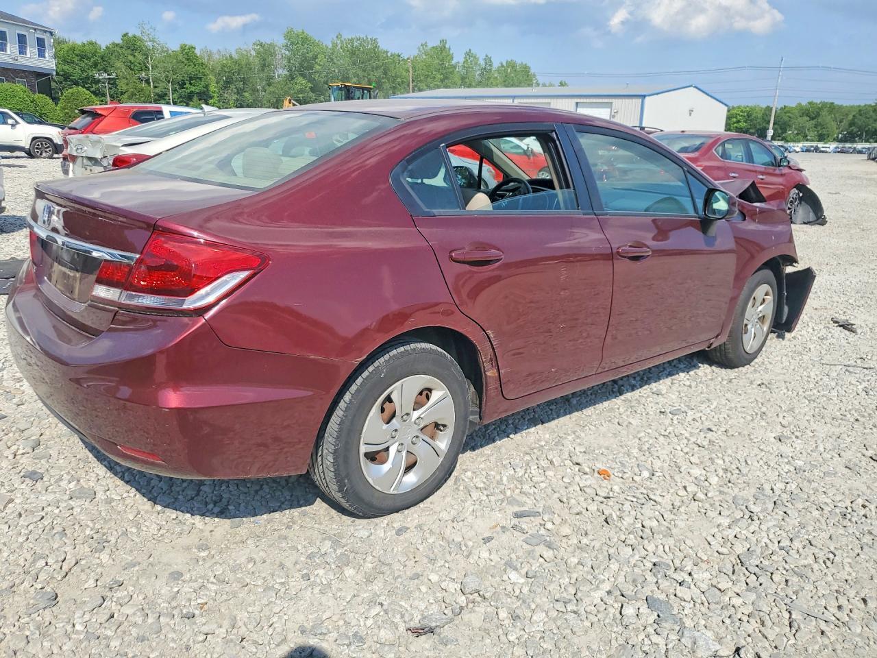 2013 Honda Civic Lx - Фото 3