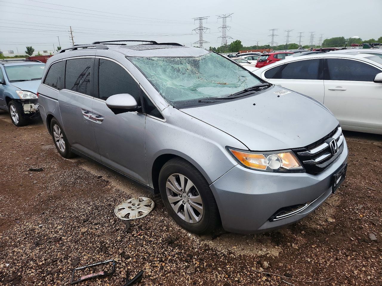 2016 Honda Odyssey Exl - Фото 4