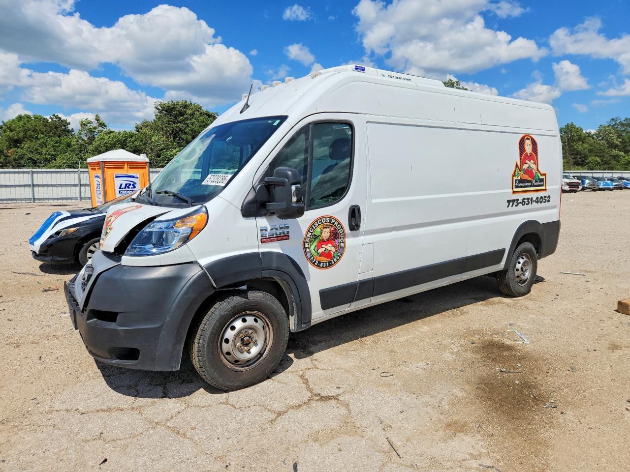 2022 Ram Promaster 2500 Refrigerated Delivery Van