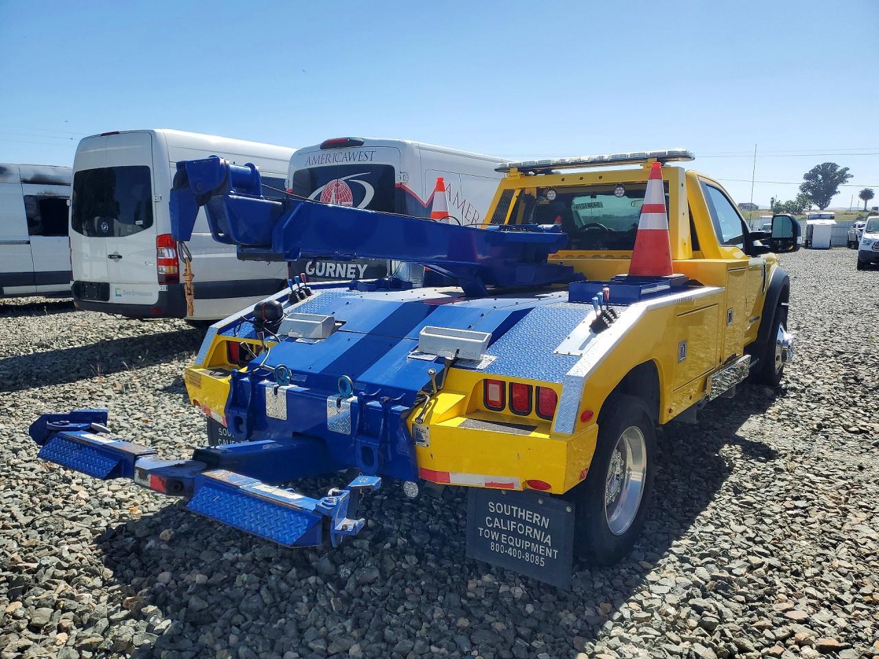 2021 Ford F-550 Sd Wrecker Tow Truck ** Cln Title * Pri Aaa Fleet ** - Image 3