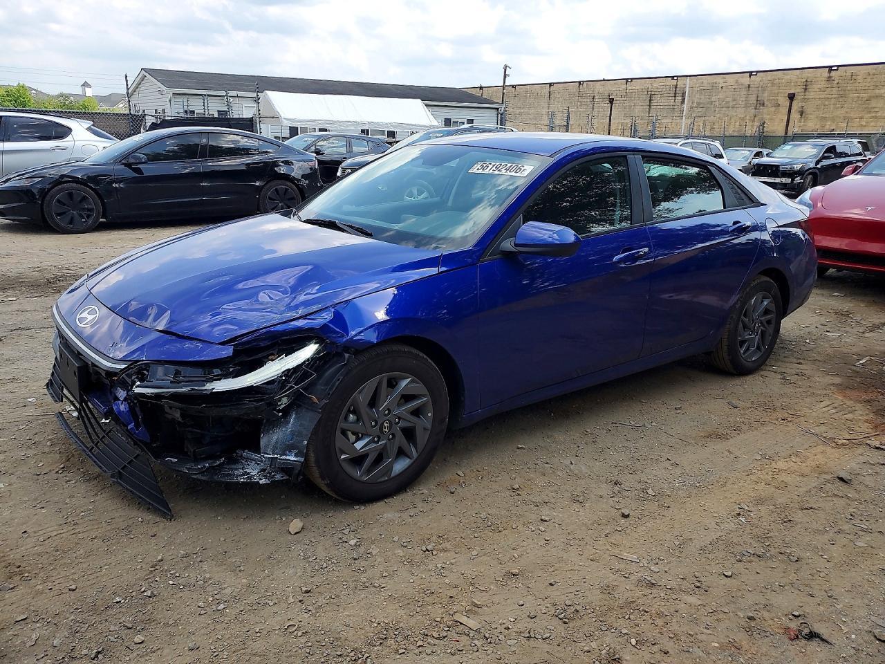 2026 Hyundai Elantra Hybrid Blue