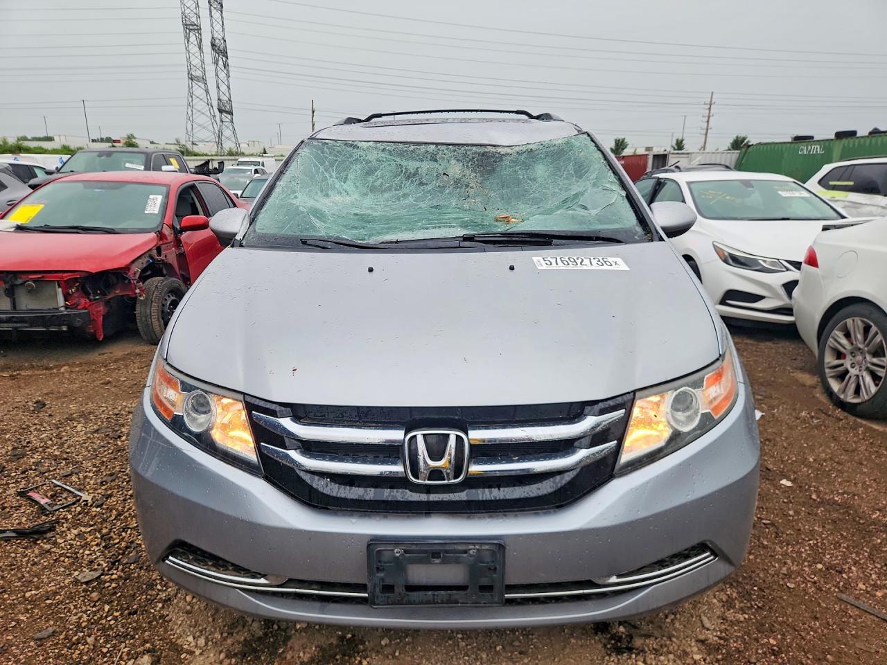 2016 Honda Odyssey Exl - Фото 5